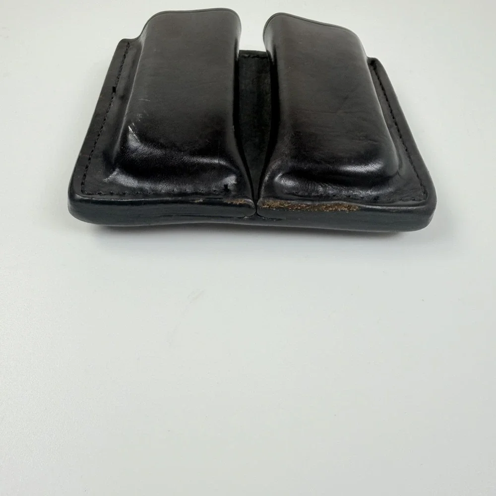 Kirkpatrick Leather 62D Double Magazine Pouch Brown Handcrafted USA Belt Mag